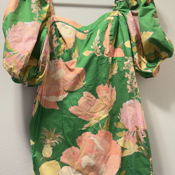 Farm Rio Dress: Vestido Jardim de Inverno NWT - Picture 7 of 14